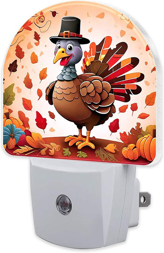 sndheke Cute Cartoon Turkey Night Light by sndheke
