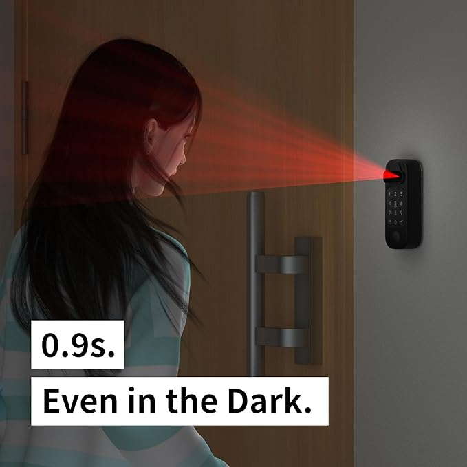 Sesame Face Pro, Smart Lock, Biometric Face & Palm Recognition, Fingerprint - Image 4