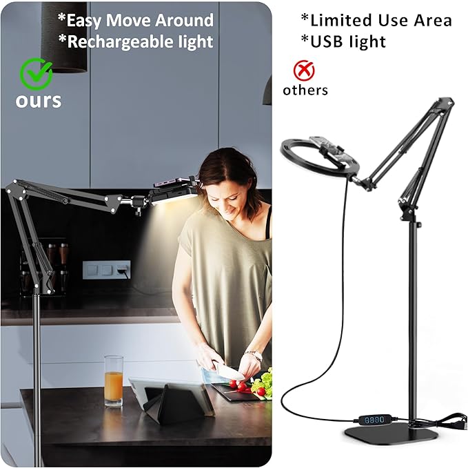 Floor Overhead Phone Tripod - Image 3