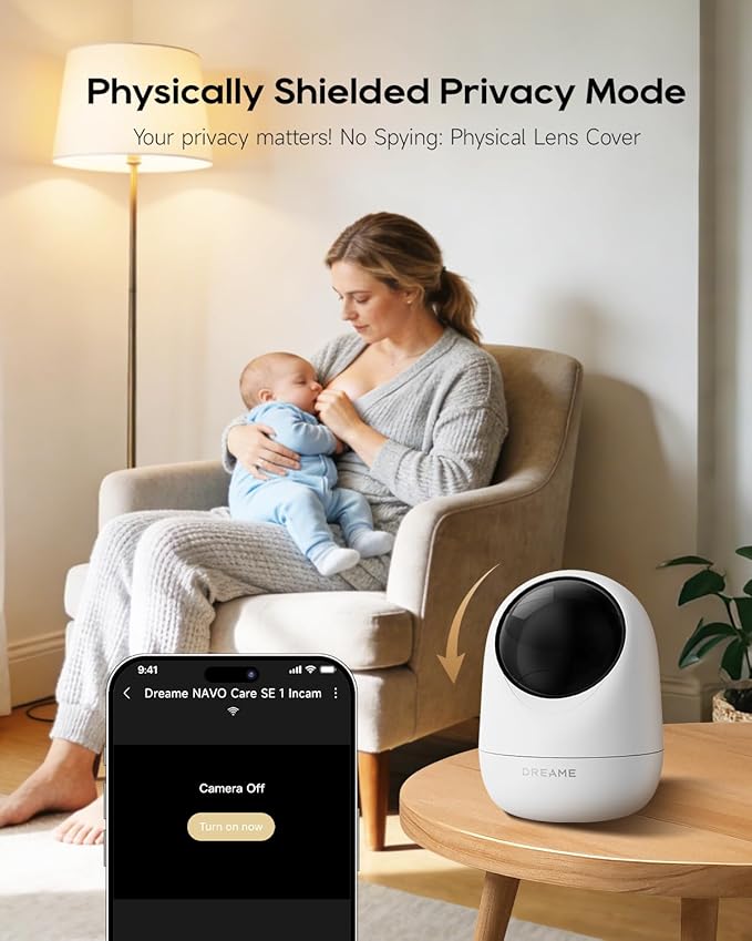 DREAME Pet Dog Camera, 1080P 3MP Indoor Security Camera Motion Detection - Image 7
