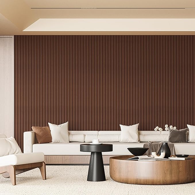 Art3d Fluted Wood Panel for Wall and Ceiling, Beaded Accent molding for Home - Image 2