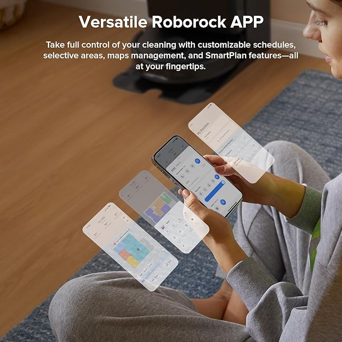 roborock Qrevo Series Robot Vacuum and Mop, 8000Pa Suction, Upgraded from Qrevo - Image 9
