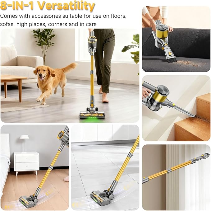 Shieal Cordless Stick Vacuum Cleaner - Image 7