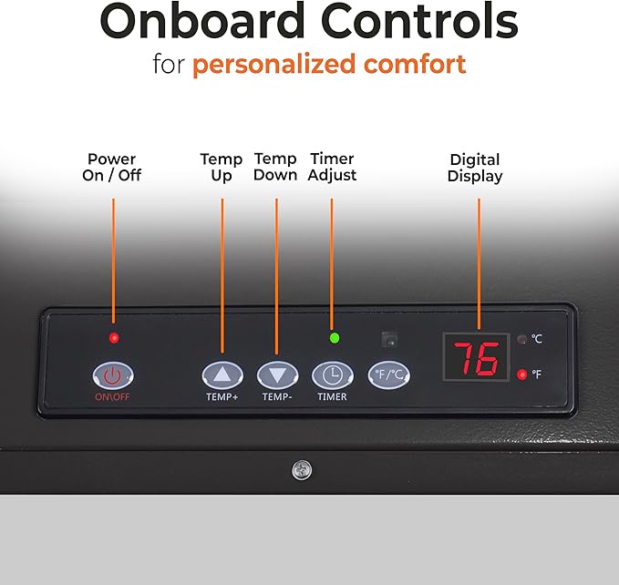 Comfort Zone 10, 000W Hard-Wired Garage Heater – Industrial & Commercial - Image 3
