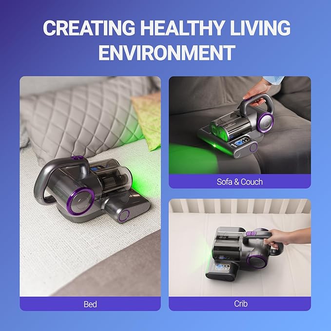 FEPPO Mattress Vacuum Cleaner, 16Kpa Bed Vacuum Cleaner - Image 7