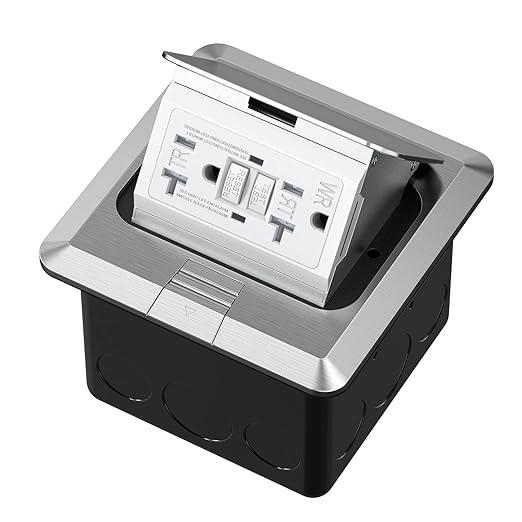 KYHSHJ Pop Up Floor Electrical Outlet by KYHSHJ