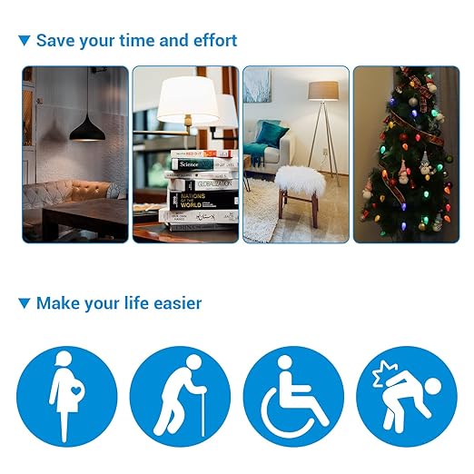 DEWENWILS Indoor Remote Control Outlet, Wireless Remote Light Switch, No - Image 7