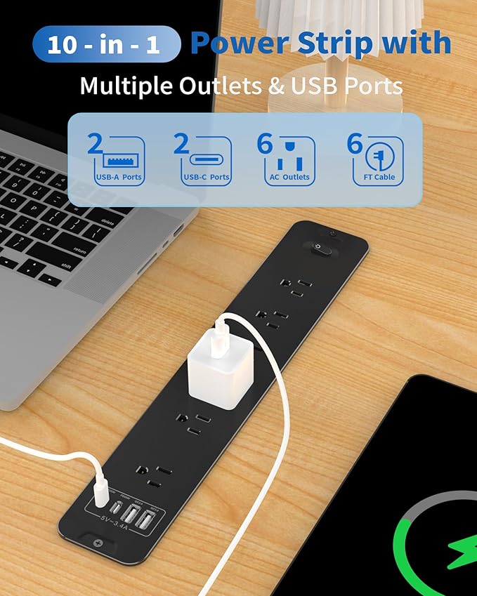 Inhwatek Recessed Power Strip - Image 5