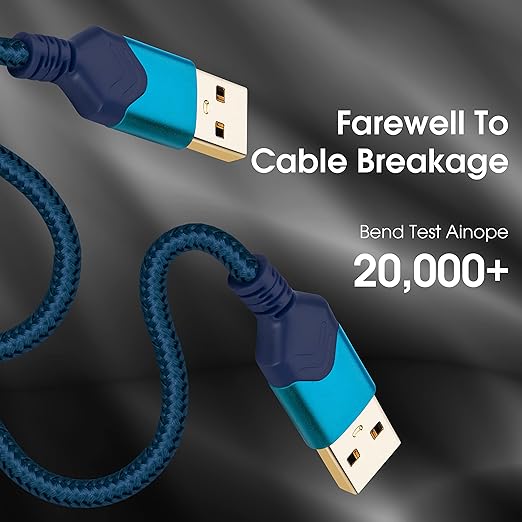 ROFICORD USB 3.0 Male to Male Cable, USB A to USB A High Speed Data Cord - Image 4