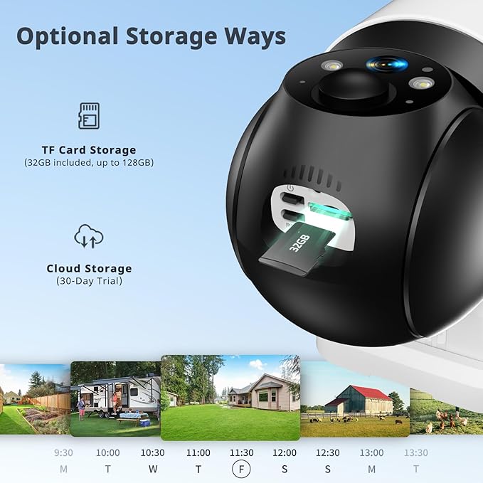 YOTON 4G LTE Solar Outdoor Security Camera Wireless, No WiFi Home Security - Image 7