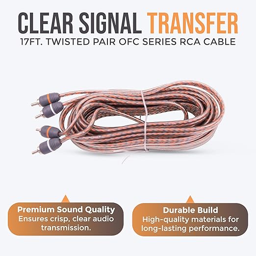 Elite Audio Premium 8 Gauge CCA Amplifier Installation Wiring Amp Kit, 1000 - Image 5