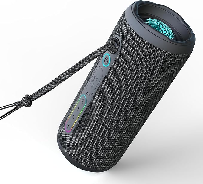 YOLOEMOT Portable Speaker Bluetooth, Powerful Deep Bass, Wireless Stereo Pairing by YOLOEMOT