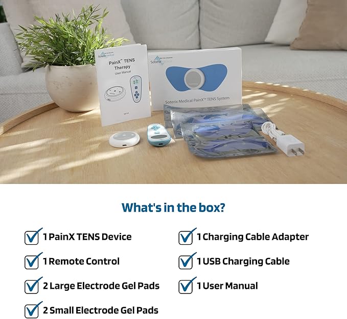 Soterix Medical PainX TENS Wireless Tens Unit Muscle Stimulator - Image 8