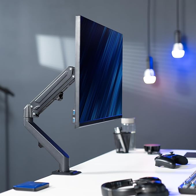 VIVO Heavy Duty Single Monitor Tension Arm - Image 2