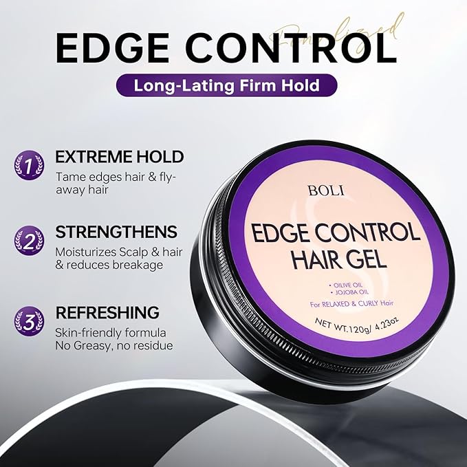 BOLI Strong Hold Edge Control Gel - Image 4