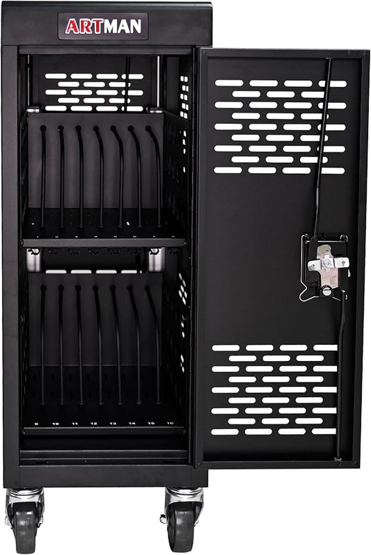 16-Device Mobile Charging Cart by OFLILAK