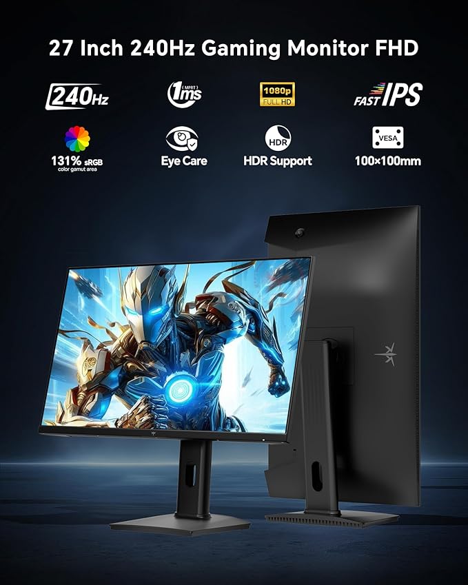 KTC 27 Inch 240Hz Gaming Monitor - Image 2
