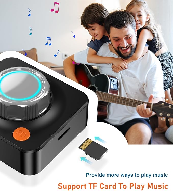 Bluetooth Receiver for Home Stereo, 3D Surround Volume Control Wireless Audio - Image 4