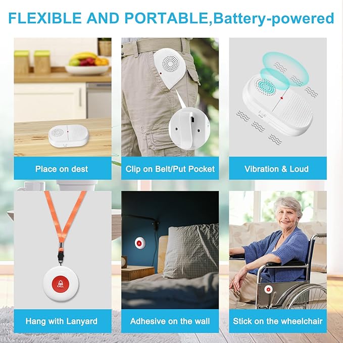 CallToU Wireless Caregiver Pager Call Button - Image 4