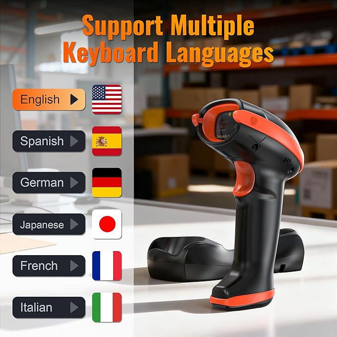 Tera Pro Series Wireless 1D 2D QR Barcode Scanner - Image 7
