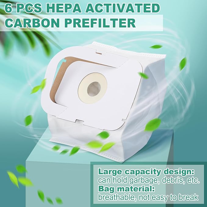Tondiamo Style P Hepa Vacuum Bag and Filter Bundle Compatible - Image 3
