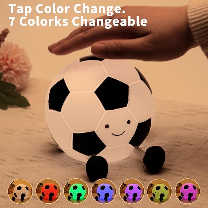 FineLiMoLa Soccer Silicone Night Light - Image 2