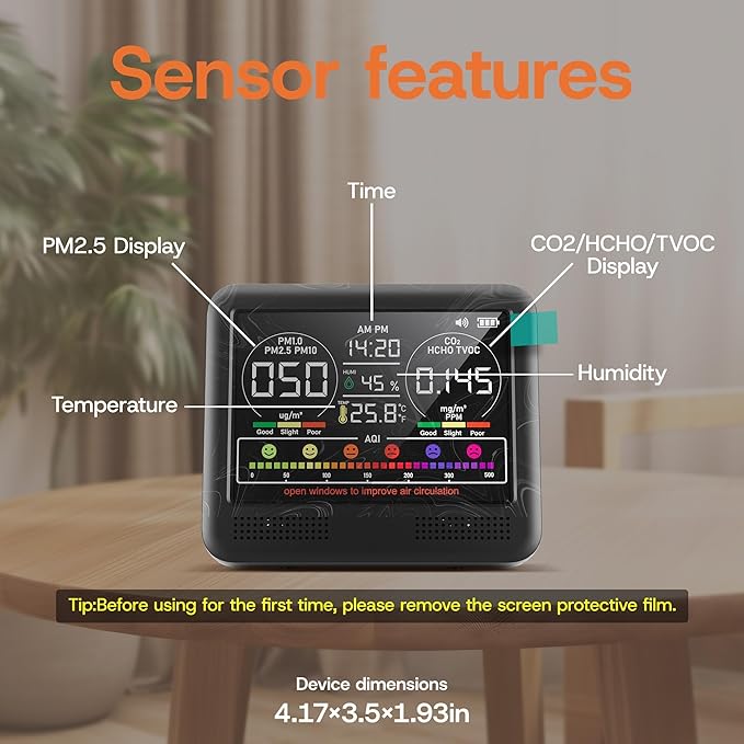 16-in-1 Indoor Air Quality Monitor - Image 5
