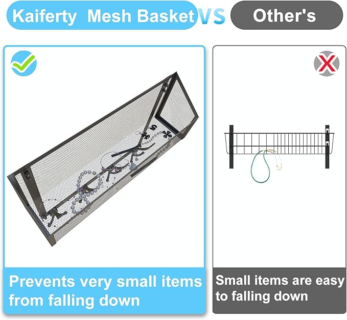 Kaiferty Over The Door Hooks Organizer, Coat Rack Over The Door Storage Hanger - Image 2