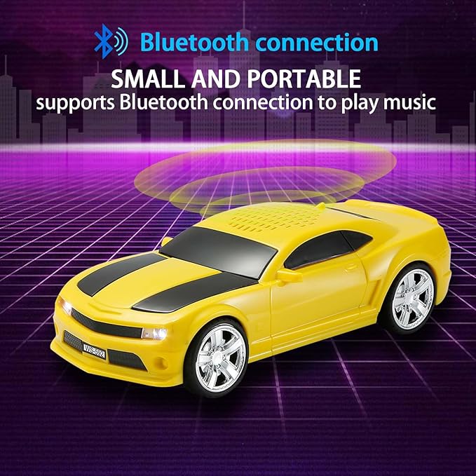 WSTER WS-592 Supercar Design Bluetooth Replica Speaker – Portable Car Model - Image 4
