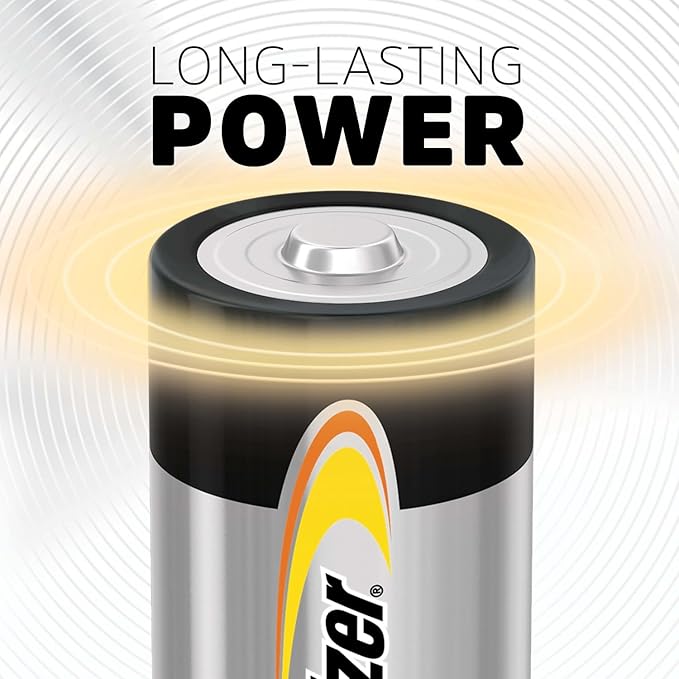 Energizer Alkaline Power C Batteries, Long-Lasting Alkaline C Cell Batteries - Image 2