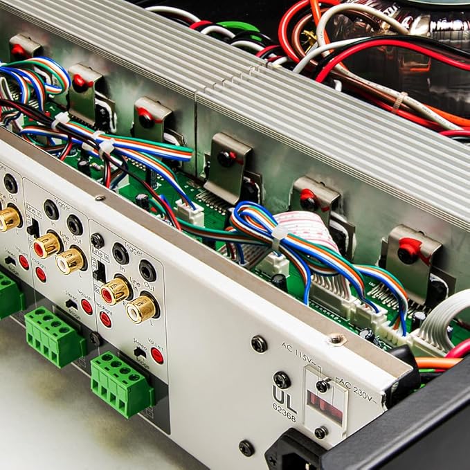 OSD Audio MX1280 GEN2 6 Zone Amplifier 12Ch x 80W, Class D, Front Panel On/Off - Image 3