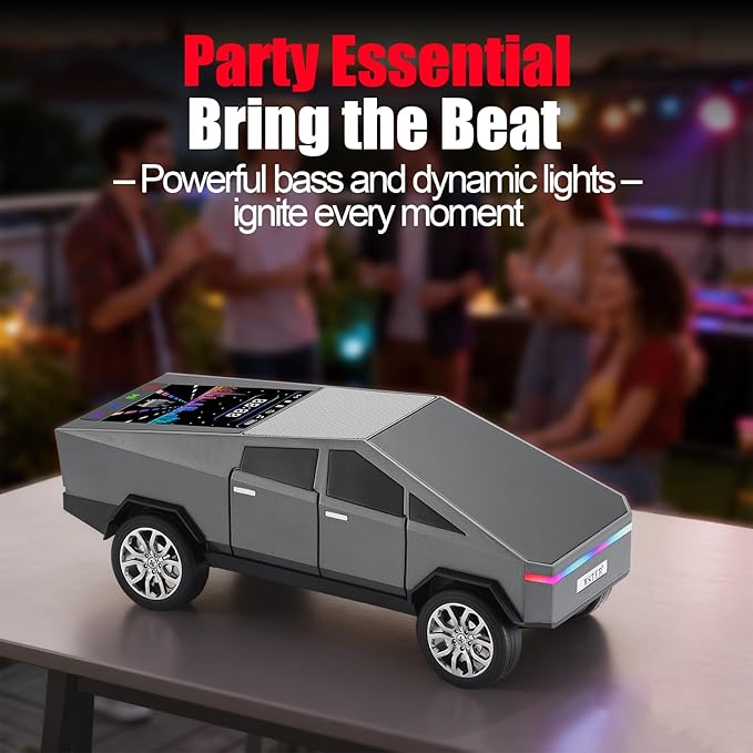 WSTER Portable Car Model Bluetooth Speaker - Image 7