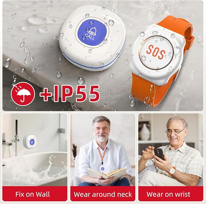CallToU Wi-Fi Wireless Caregiver Pager Call Button - Image 8