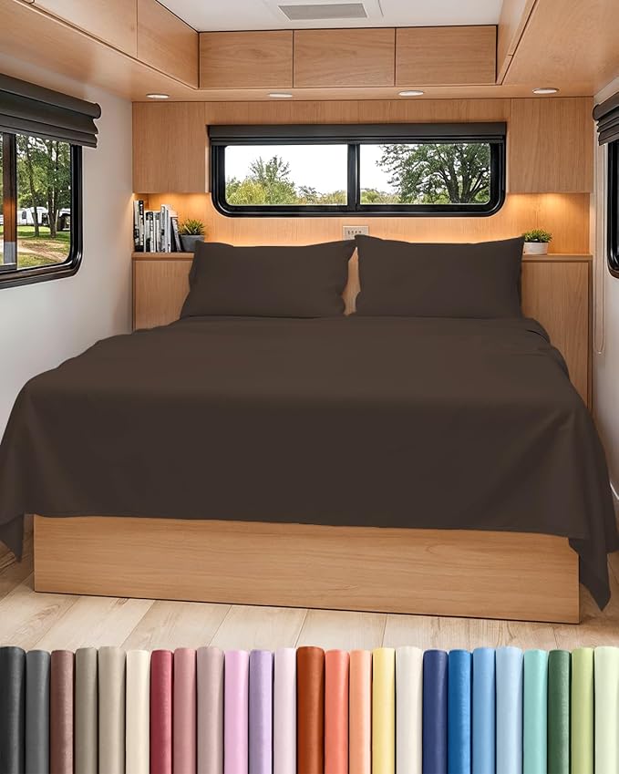 RV Short Queen Sheet Set 60 X 75 by CGKUnlimited