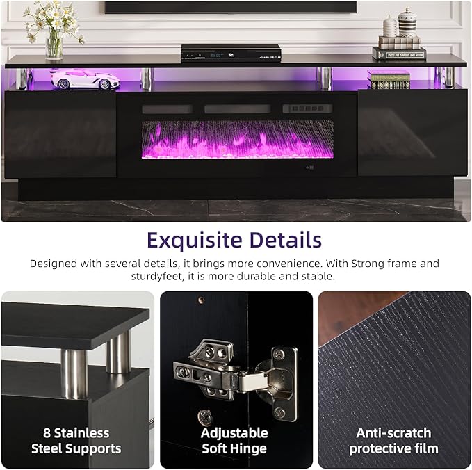 oneinmil Fireplace TV Stand - Image 6