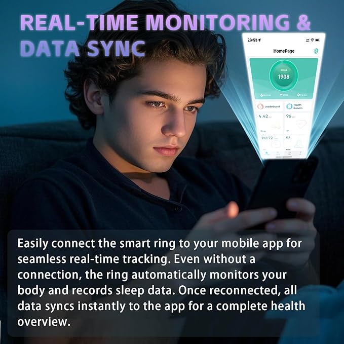 Smart Ring for Men Women – Fitness Tracker Ring - Image 5