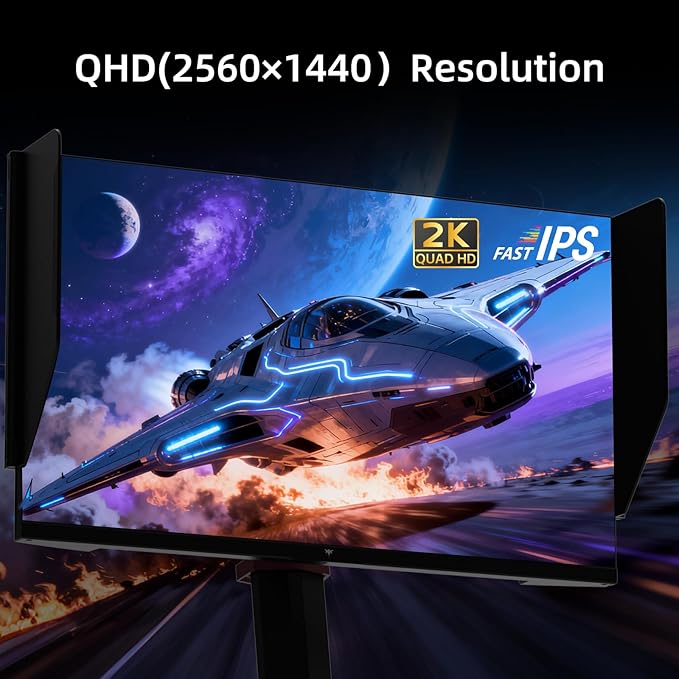 KTC 27 Inch Gaming Monitor 27M1, 1440p 200Hz Computer Monitor - Image 2