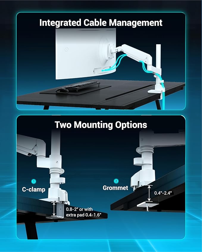 Ergounion Heavy Duty Monitor Arm - Image 5