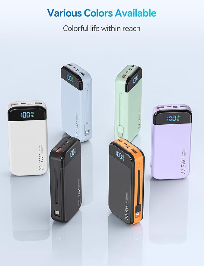 LENGSUM Portable Charger Power Bank 32000mAh - Image 8