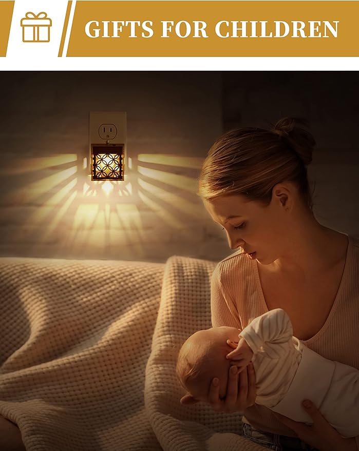 DORESshop Plug in Night Light, Night Lights Plug Into Wall, Dusk to Dawn Sensor - Image 6