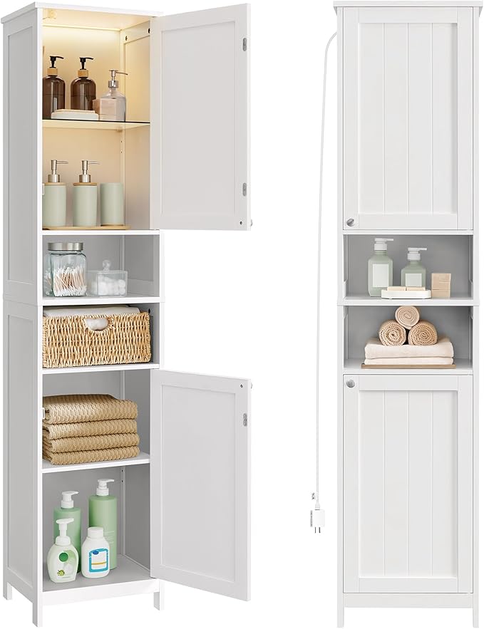 VASAGLE Tall Bathroom Cabinet - Image 8