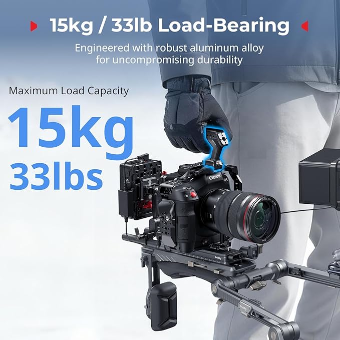 SMALLRIG Quick Release Top Handle, Dual-Direction & Compatible QR-Slide NATO - Image 6