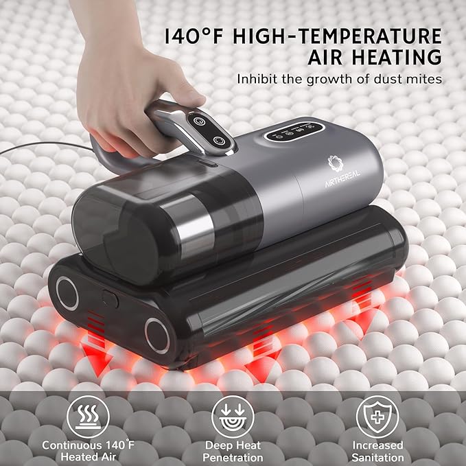 AIRTHEREAL M1 Mattress Vacuum Cleaner, 6 in 1 Bed Vacuum - Image 5