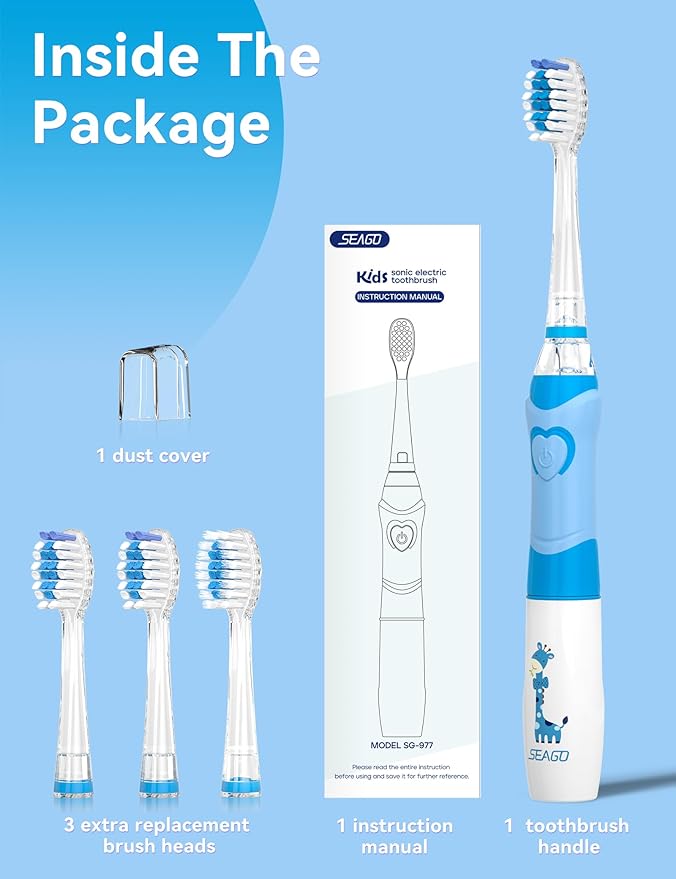 SEAGO Kids Electric Toothbrush - Image 6