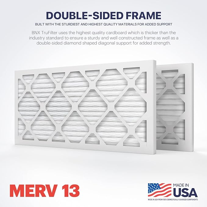 BNX TruFilter 12x24x1 Air Filter MERV 13 - Image 4