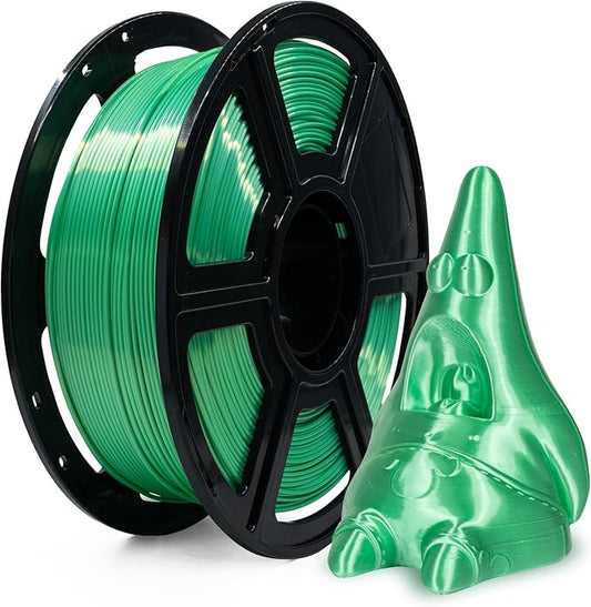 Flashforge 3D Printer Filament Silk PLA 1.75mm 1kg Spool-Dimensional Accuracy by FLASHFORGE