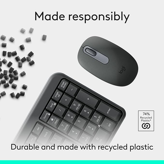Logitech MK250 Bluetooth Wireless Mouse and Keyboard Combo: Fast & Easy - Image 6