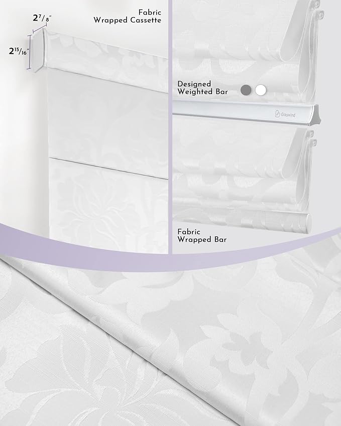 Graywind Smart Roman Shades Compatible - Image 6
