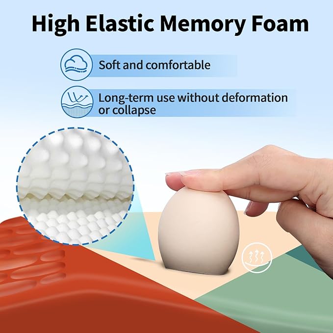 YIWEI Ergonomic Mouse Pad with Wrist Rest - Image 3