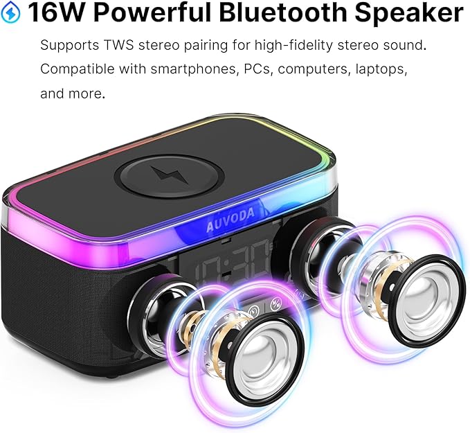 AUVODA S300 Portable Bluetooth Speaker - Image 3
